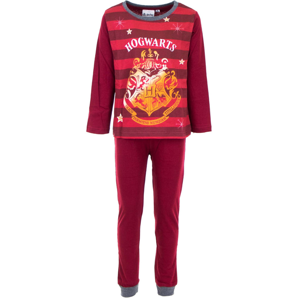 Harry Potter Kids 5-14Y Long Pyjama Set - Hogwarts - Super Heroes Warehouse